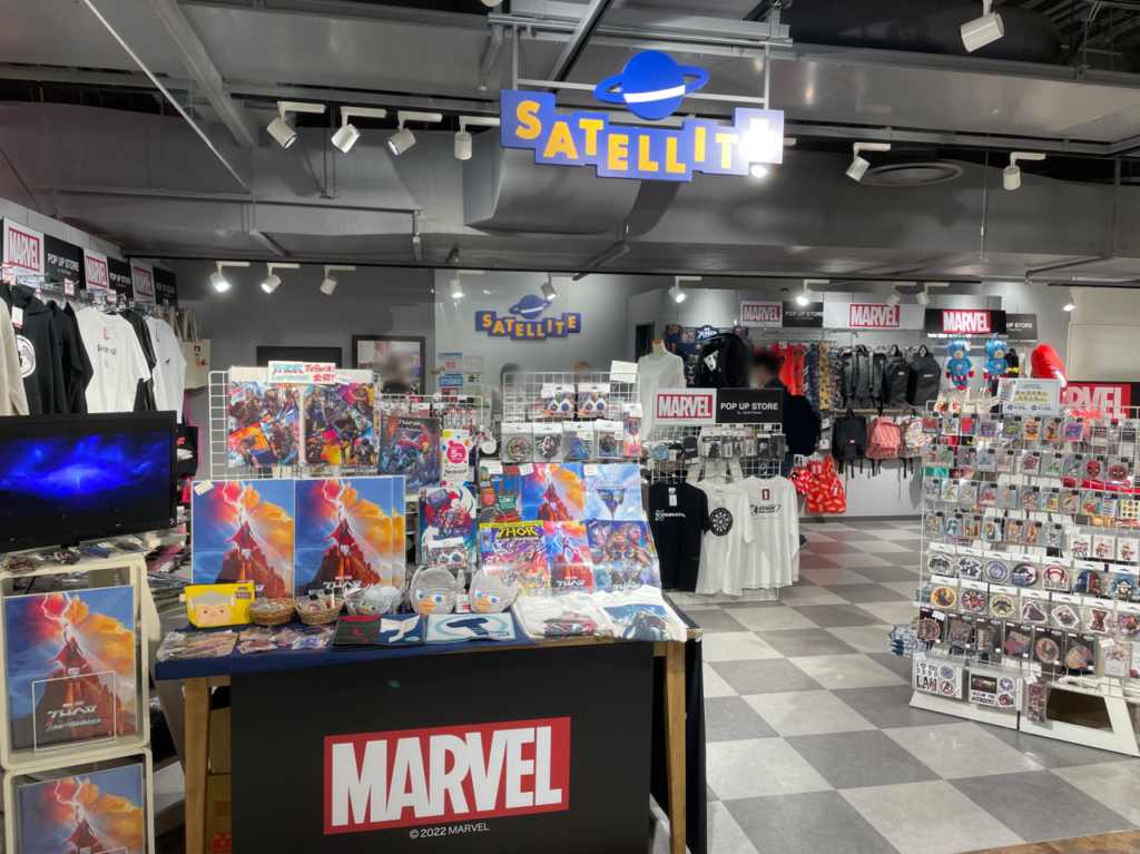 マーベルポップアップ横浜